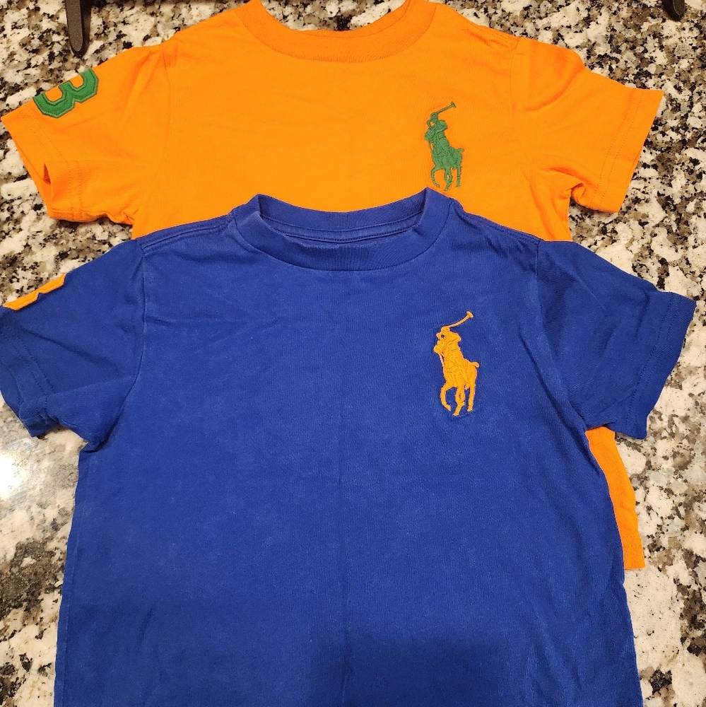 POLO RALPH LAUREN Toddler & Little Boys Big Pony Cotton Jersey T-shirt size 3T
